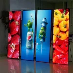LED posters are a contemporary and intelligent alternative to traditional roll ups